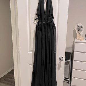 Express long black gown